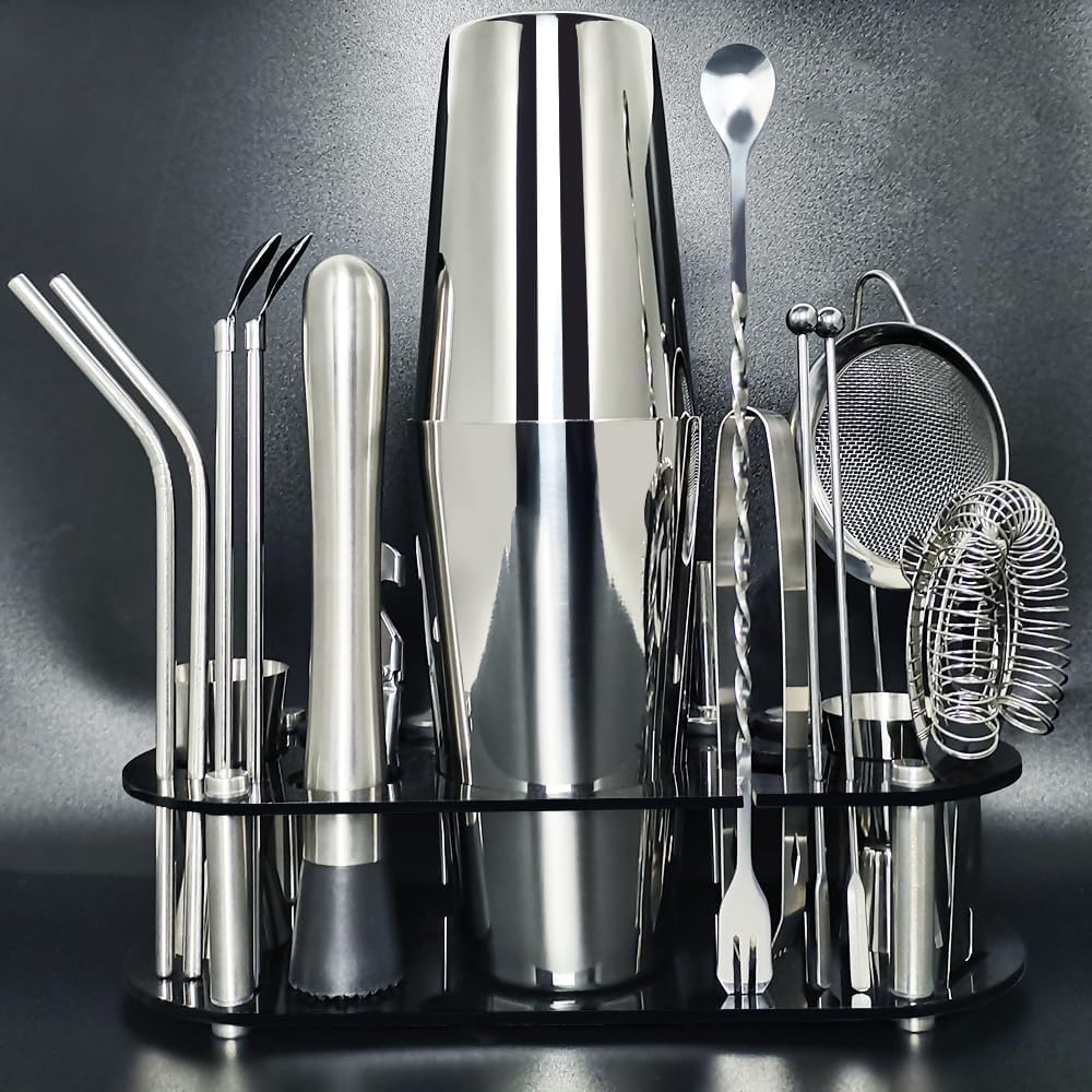 Cocktail Shaker Bar Tool Set