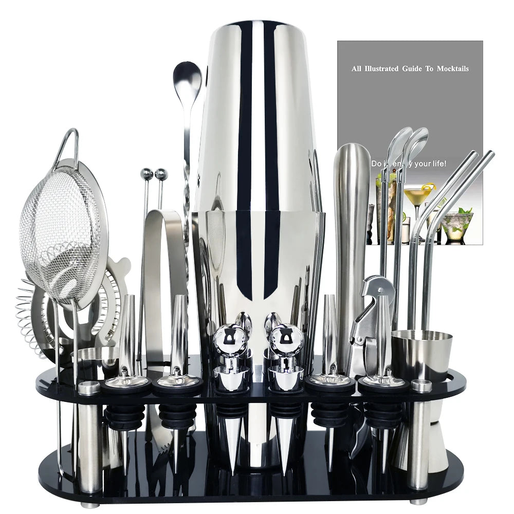 Cocktail Shaker Bar Tool Set